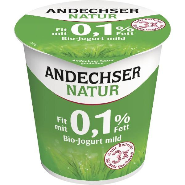 Produktfoto zu Joghurt mild Fit 0,1% 150g Andechser Natur
