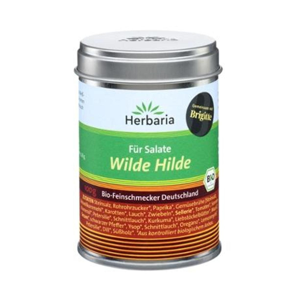 Produktfoto zu Wilde Hilde Salatgewürz 100g Herbaria