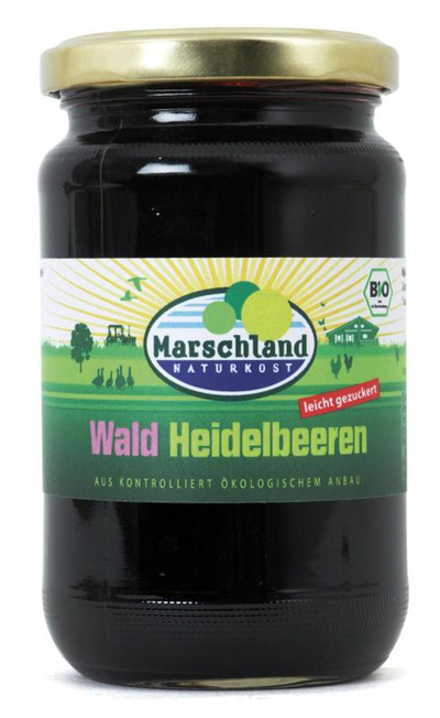 Produktfoto zu Wald Heidelbeeren 340g Marschland