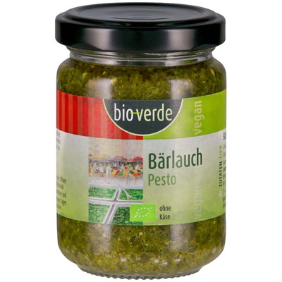 Produktfoto zu Pesto Bärlauch vegan 125ml bio verde