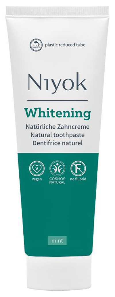 Produktfoto zu Zahncreme Whitening 75ml Niyok Natural Cosmetics