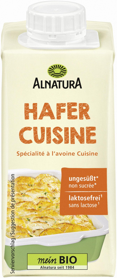 Produktfoto zu Hafer Cuisine 200 ml Alnatura