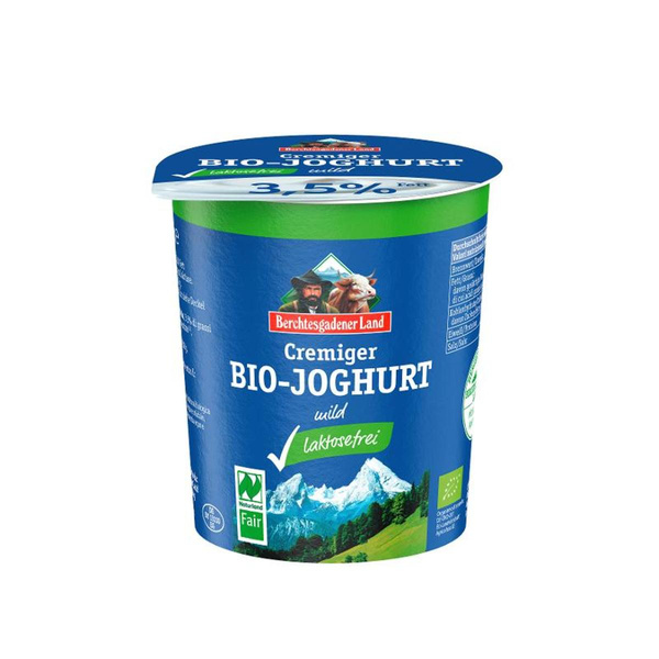 Produktfoto zu Joghurt natur laktosefrei 3,5% 400g Berchtesgadener Land