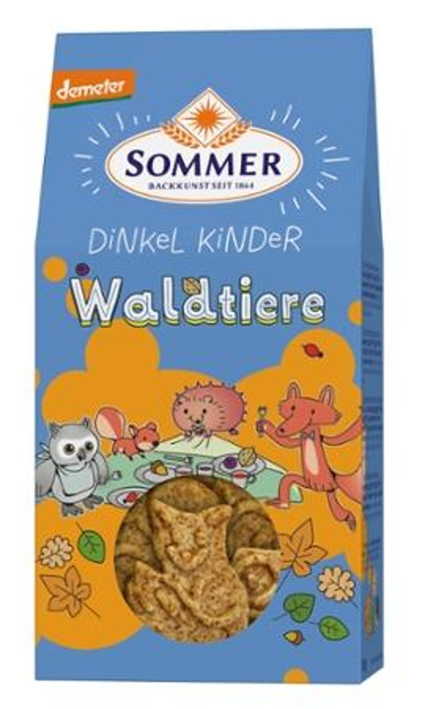 Produktfoto zu Dinkel Kinder Waldtiere 150g Sommer