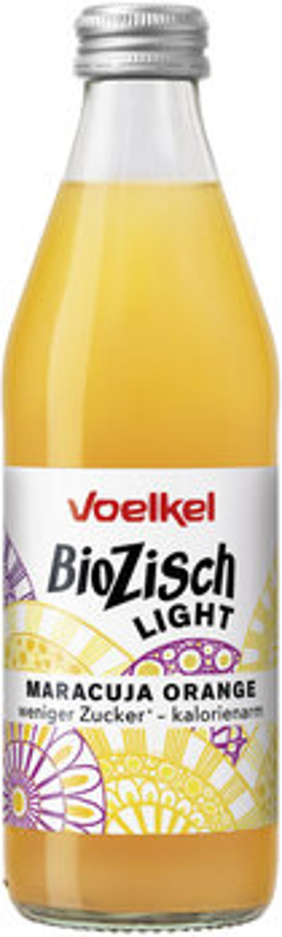 Produktfoto zu BioZisch light Maracuja Orange 0,33l Voelkel