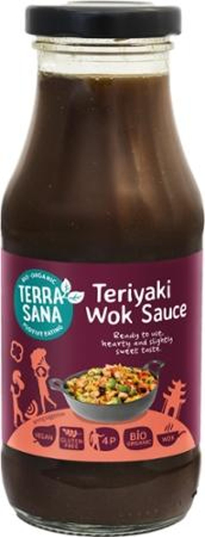 Produktfoto zu Teriyaki Woksauce 240ml Terra Sana