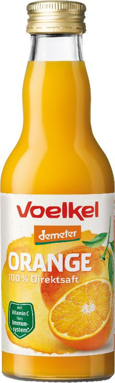 Produktfoto zu VPE Orangensaft 12x0,2 l Voelkel