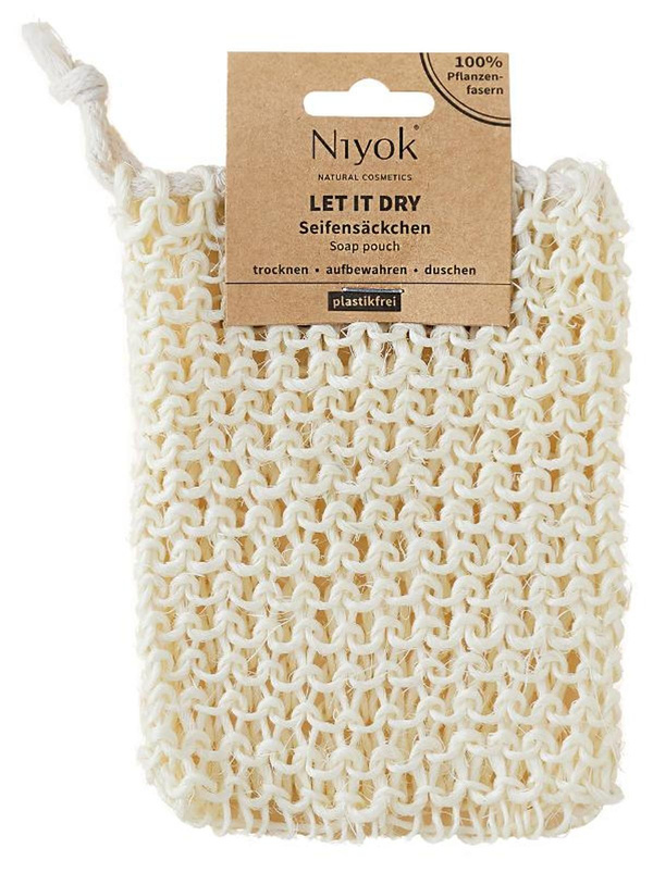 Produktfoto zu Sisal Säckchen Niyok Natural Cosmetics