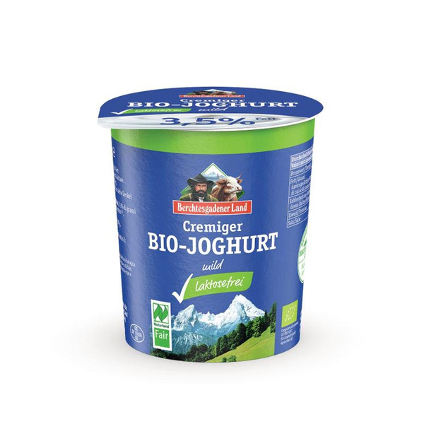Produktfoto zu Joghurt natur laktosefrei 3,5% 400g Berchtesgadener Land