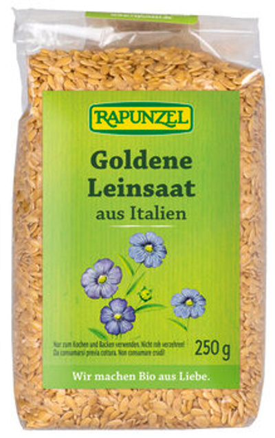 Produktfoto zu Leinsaat gold 250g Rapunzel