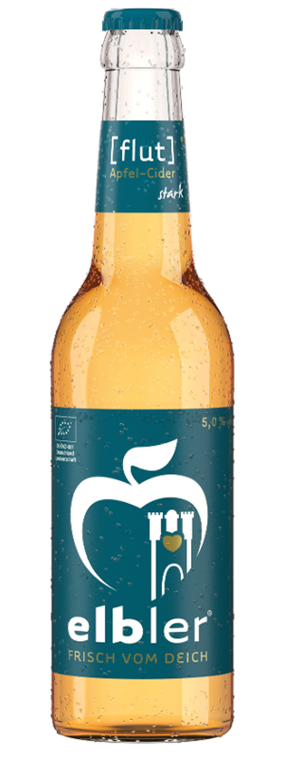 Produktfoto zu Cider [flut] herb 5,0 % 0,33 l elbler