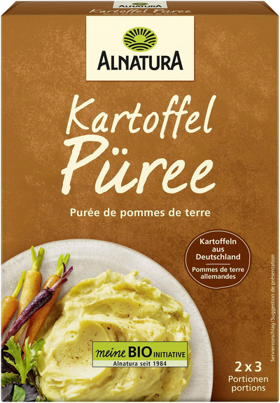 Produktfoto zu Kartoffel Püree 160g Alnatura