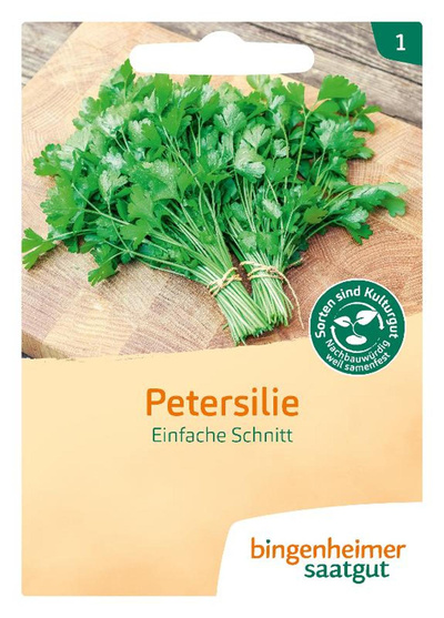 Produktfoto zu Petersilie glatt 1,5g Bingenheimer Saatgut