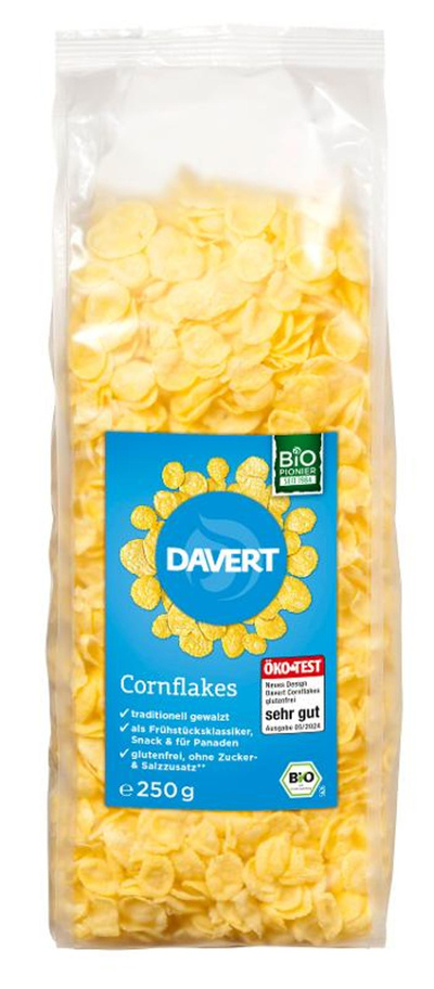 Produktfoto zu VPE Cornflakes natural 6x250g Davert