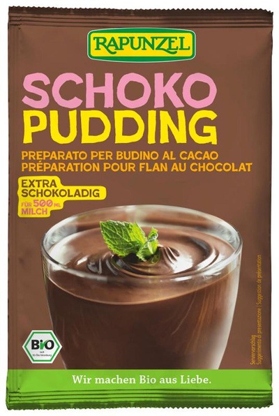 Produktfoto zu Pudding-Pulver Schoko 50g Rapunzel
