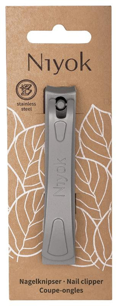 Produktfoto zu Nagelknipser groß aus Edelstahl Niyok Natural Cosmetics