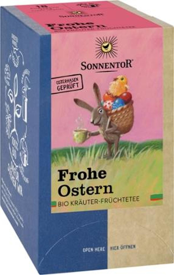 Produktfoto zu Frohe Ostern Tee 18x1,5g Sonnentor