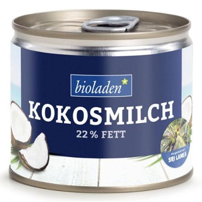 Produktfoto zu VPE Kokosmilch 12x200ml bioladen