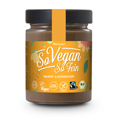 Produktfoto zu VPE So vegan so fein Mandel & Schokolade 6x270g Brinkers