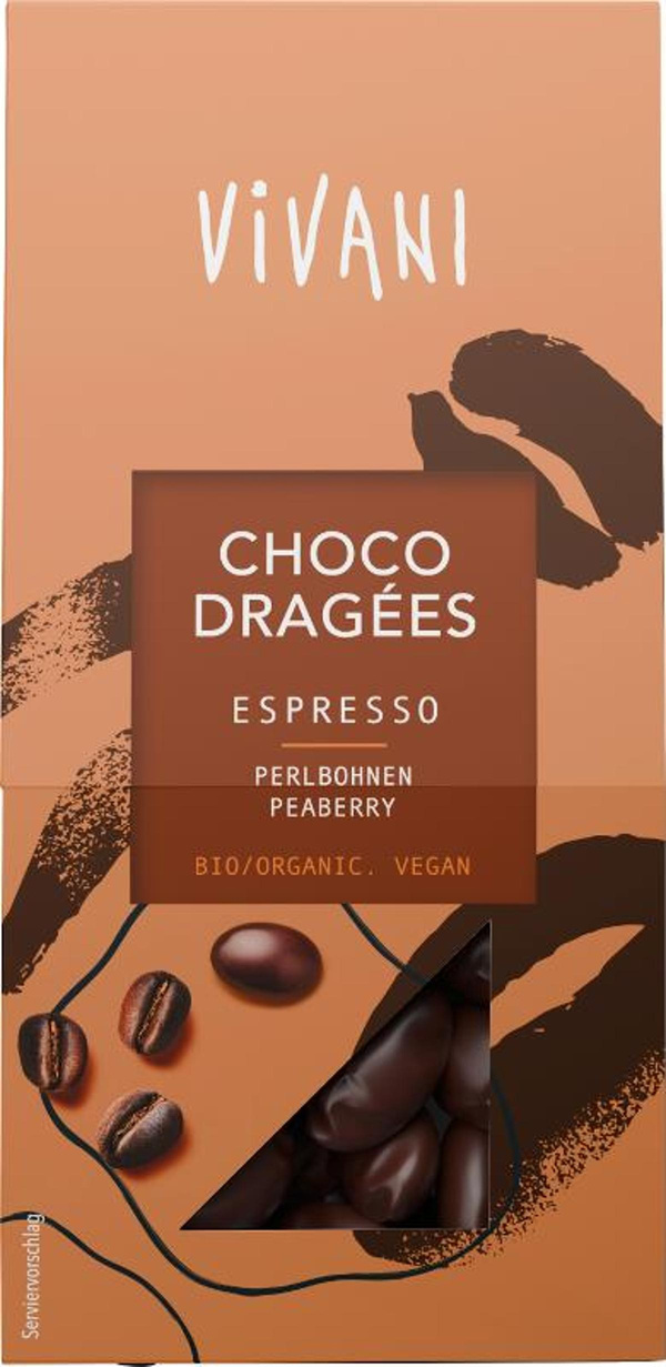 Produktfoto zu Dragées Espresso 75g Vivani