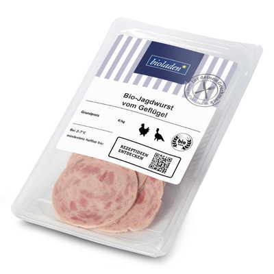 Produktfoto zu Jagdwurst vom Geflügel 80g bioladen