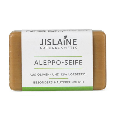 Produktfoto zu Aleppo Seife 100g Jislaine Naturkosmetik
