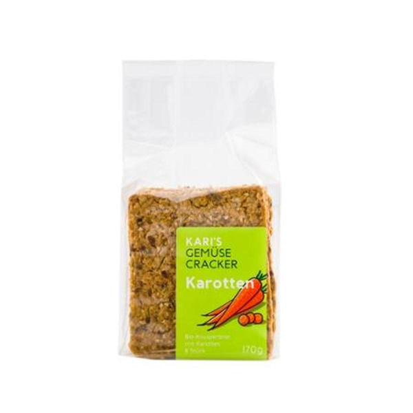 Produktfoto zu Cracker Karotten Kari`s Crackers