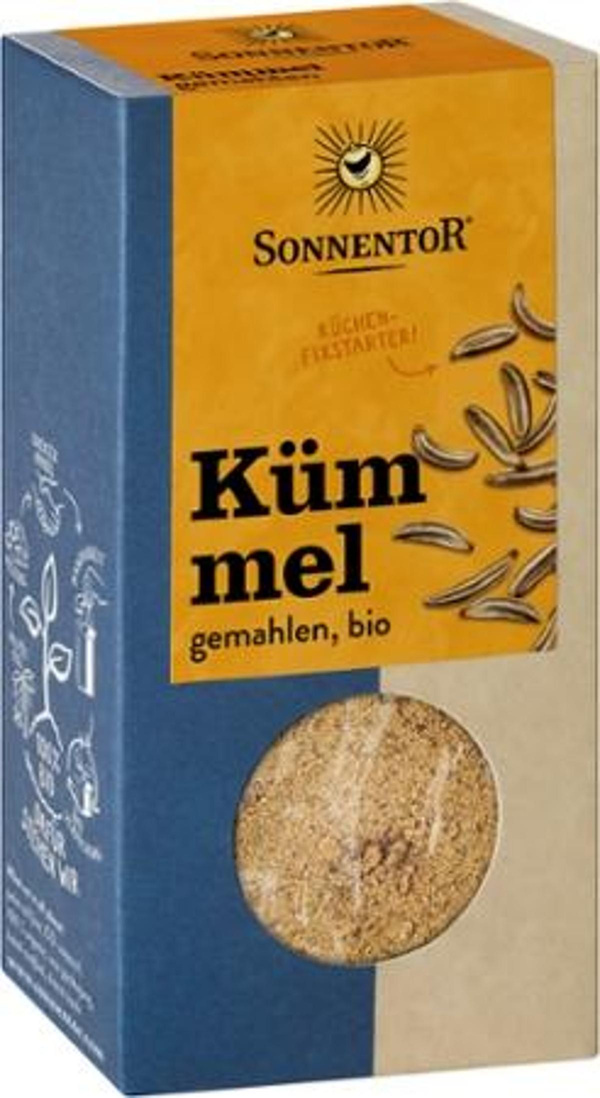Produktfoto zu Kümmel gemahlen 60g Sonnentor
