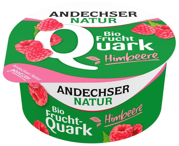 Produktfoto zu VPE Fruchtquark Himbeere 20% 6x150g Andechser Natur