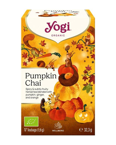 Produktfoto zu Yoti Tee Pumpkin Chai 17 TB YOGI TEA