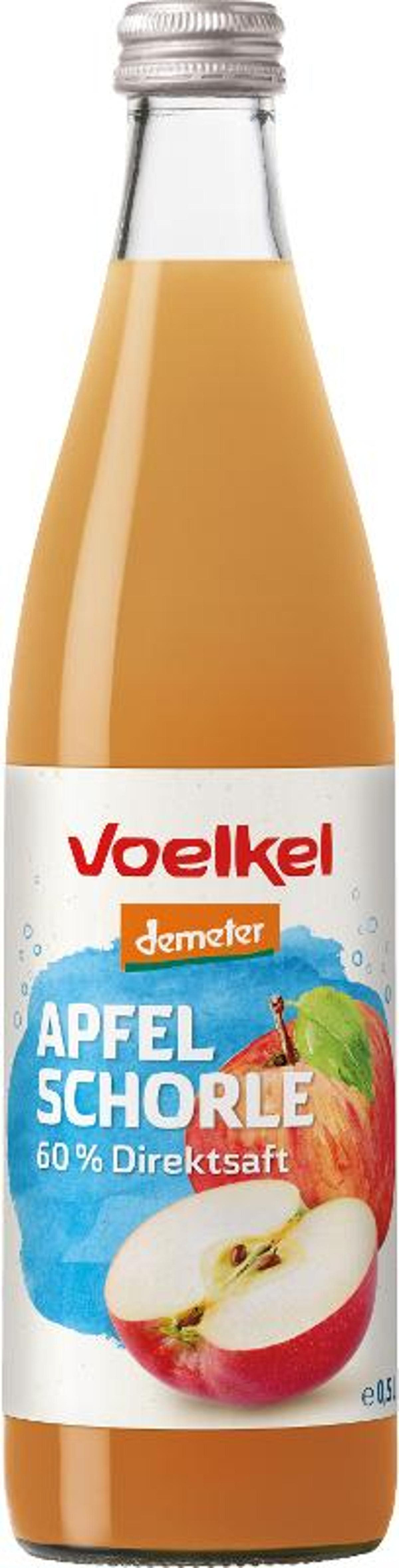 Produktfoto zu VPE Apfelschorle 10x0,5l Voelkel