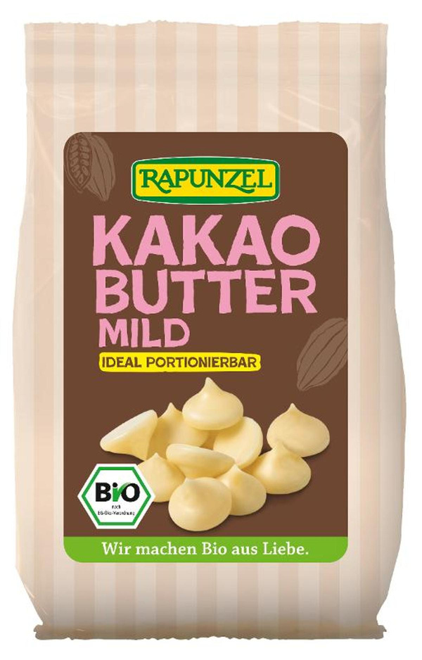 Produktfoto zu Kakaobutter mild 100g Rapunzel