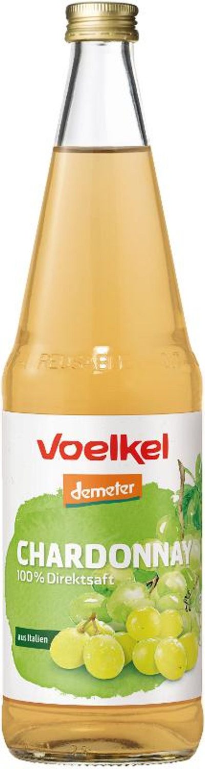 Produktfoto zu VPE Traubensaft weiß Chardonnay 6x0,7 l Voelkel