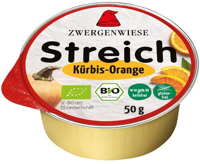 Produktfoto zu Kleiner Streich Kürbis Orange 50g Zwergenwiese