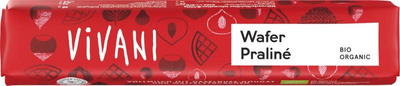 Produktfoto zu Wafer Praline Riegel 40g Vivani