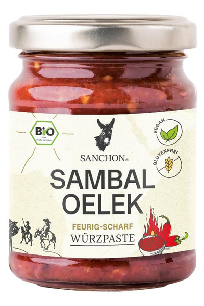 Produktfoto zu VPE Sambal Oelek 6x125g Sanchon
