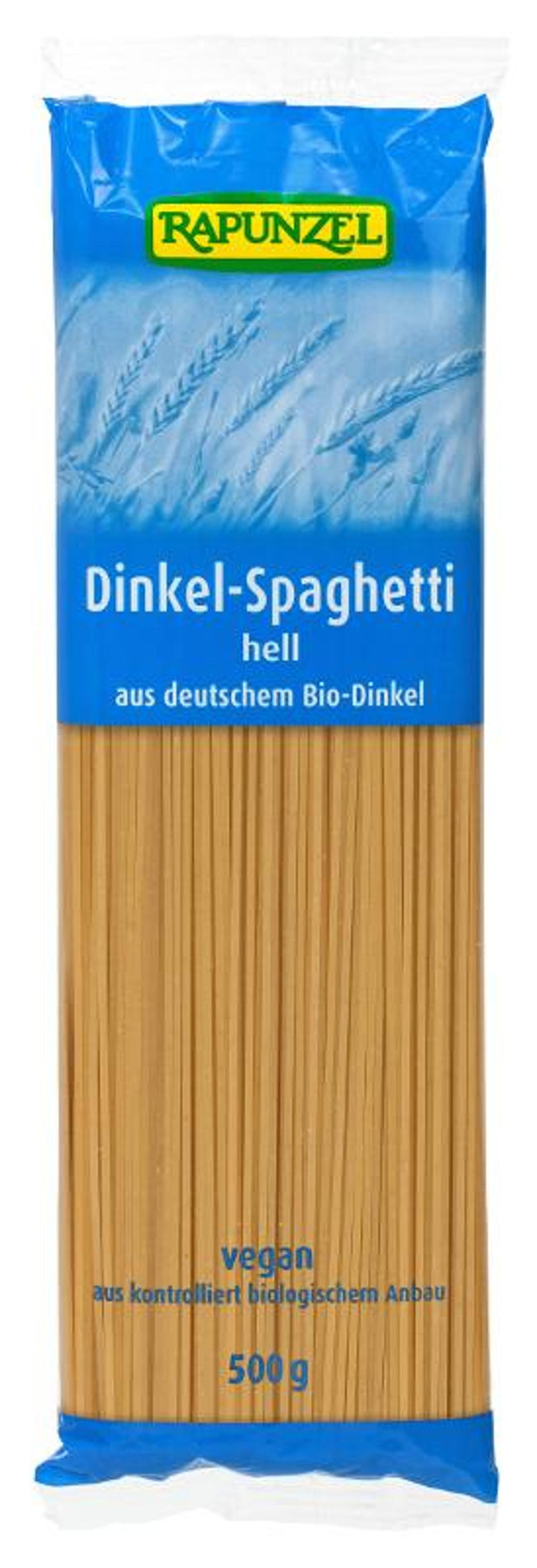 Produktfoto zu Dinkel-Spaghetti hell 500g