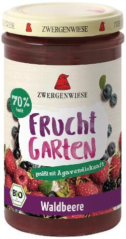 Produktfoto zu VPE Fruchtgarten Fruchtaufstrich 70% Waldbeere 6x225g  Zwergenwiese