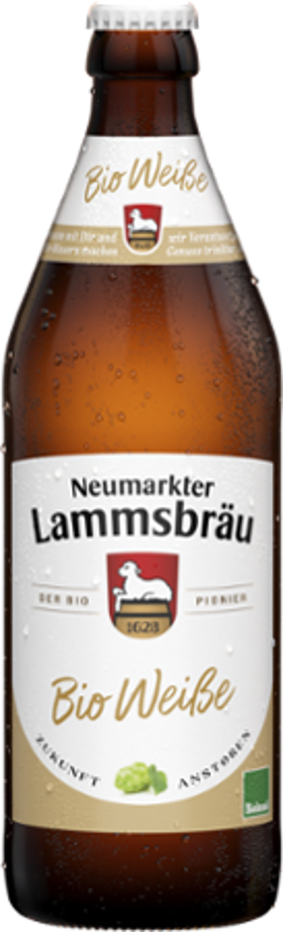 Produktfoto zu VPE Bier Lammsbräu Weiße 10x0,5 l Neumarkter Lammsbräu