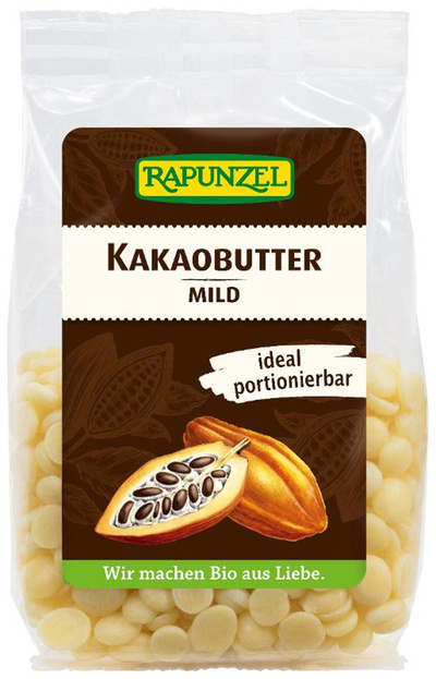 Produktfoto zu Kakaobutter mild 100g Rapunzel