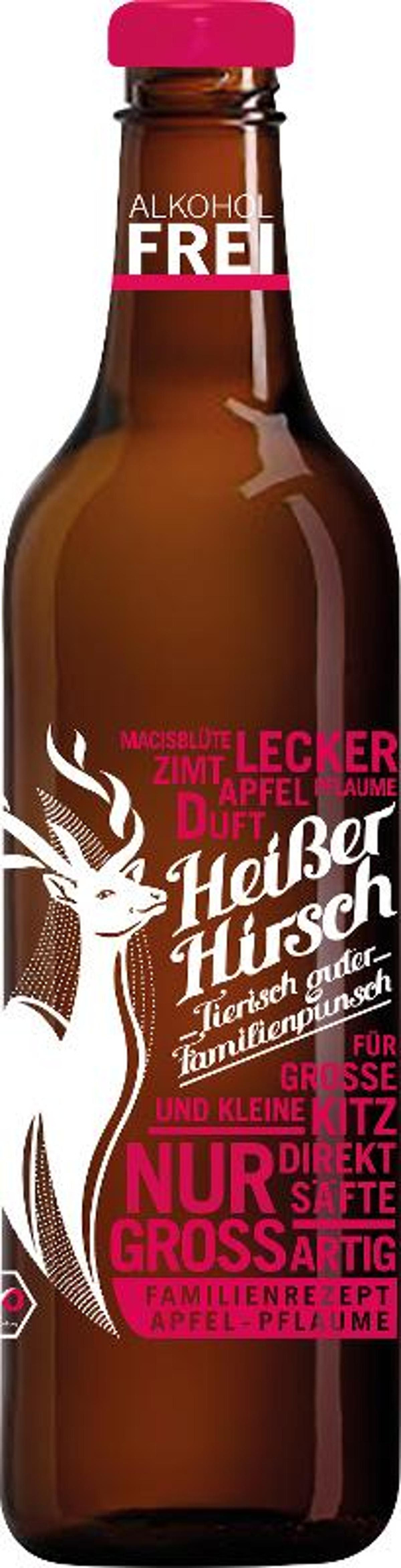 Produktfoto zu VPE Heißer Hirsch Familienpunsch rot 6x0,75 l Acht Grad Plus