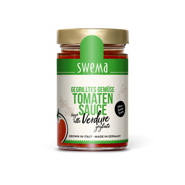 Produktfoto zu Tomatensauce gegrilltes Gemüse 300g SweMa