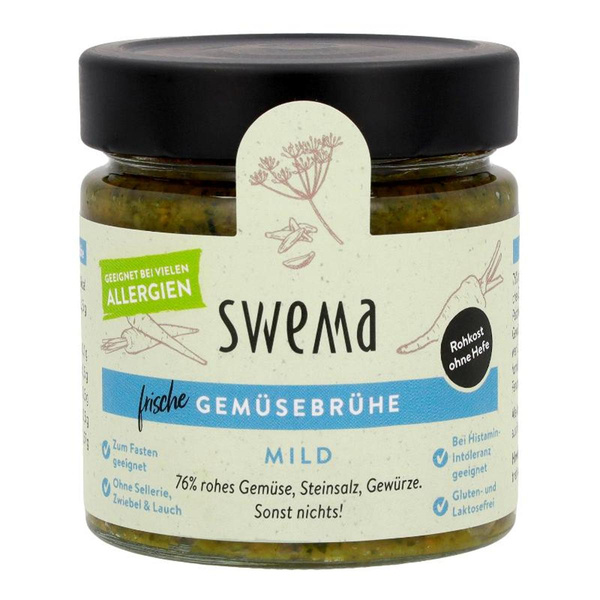 Produktfoto zu Milde Gemüsebrühe 210g Swema