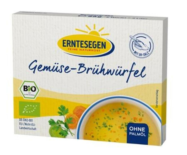 Produktfoto zu Gemüsebrühwürfel 66g Erntesegen