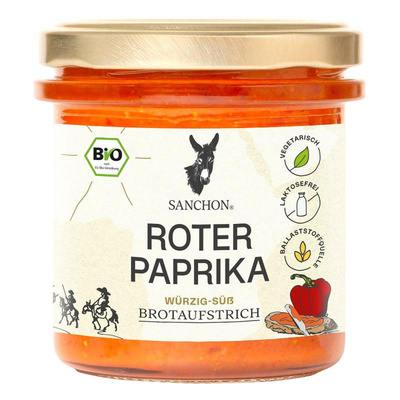 Produktfoto zu VPE Brotaufstrich Roter Paprika 6x190g Sanchon