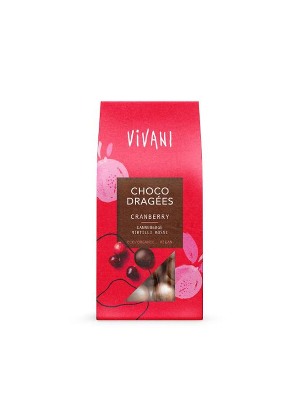 Produktfoto zu Dragées Cranberry 75g Vivani
