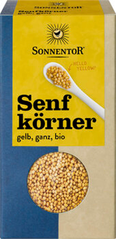 Produktfoto zu VPE Gelbsenfkörner 6x100g Sonnentor