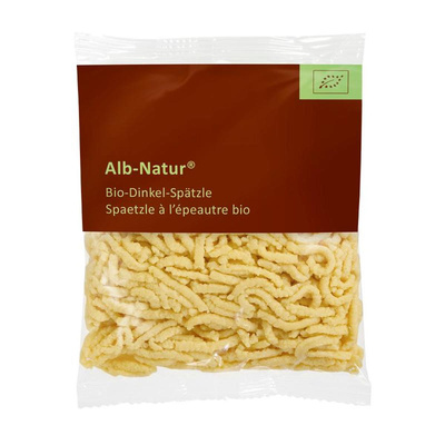 Produktfoto zu Dinkel-Spätzle frisch 400 g Alb-Natur