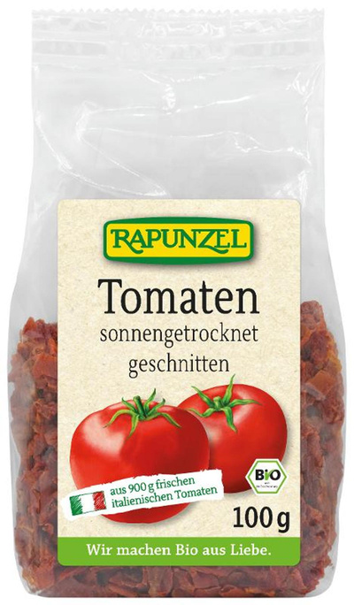 Produktfoto zu Tomaten getrocken und gewürfelt 100g Rapunzel