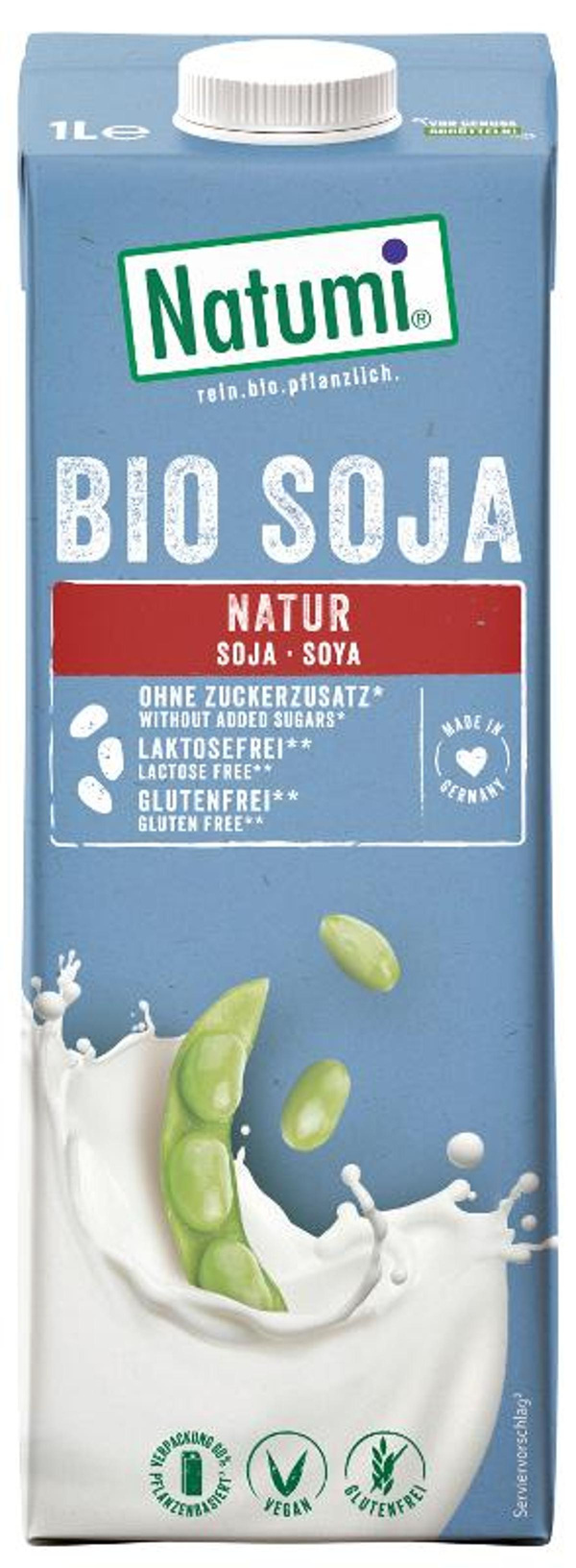Produktfoto zu Soyadrink natural ungesüßt 1l Natumi